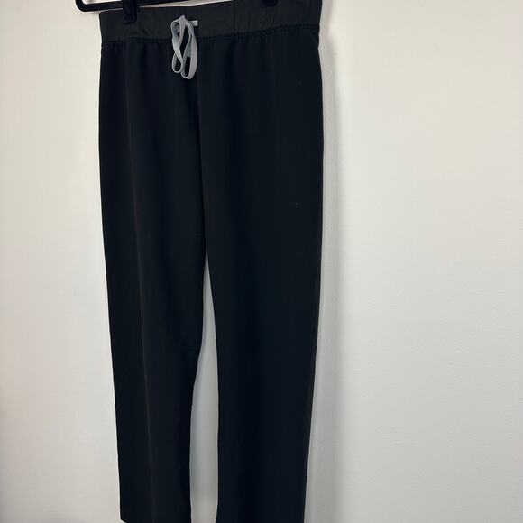 Figs Mens Technical Collection Adjustable Drawstring Black Scrub Pants Medium - Picture 4 of 11